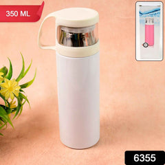 Stainless Steel Vacuum Bottle – 350ml Leak-Proof & Portable
