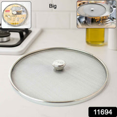 Large Stainless Steel Mesh Net Cover – Durable Oil Splatter Guard