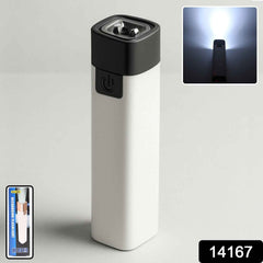 Rechargeable LED Flashlight – Compact USB Touch Control Torch