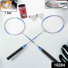 Badminton Set – Lightweight Metal Rackets with Carry Case