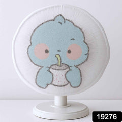 Cartoon Fabric Mesh Fan Cover – Elastic Fit & Child Safe