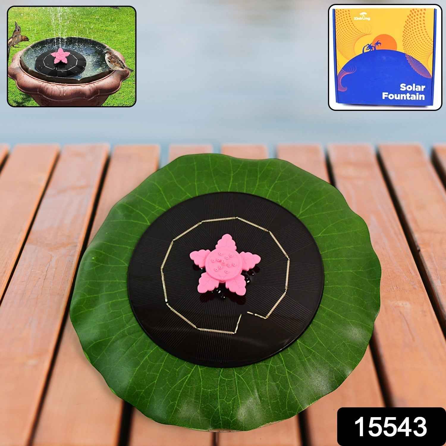 Solar Fountain Pump – Eco-Friendly Floating Water Feature