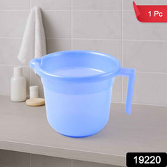 Unbreakable Plastic Bath Mug 1000ML with Ergonomic Handle