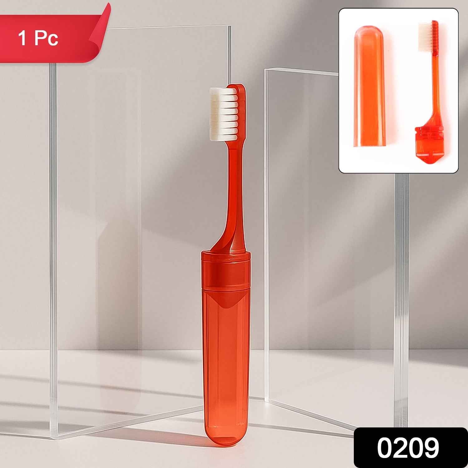 Foldable Toothbrush – Portable, Hygienic Travel Brush with Case