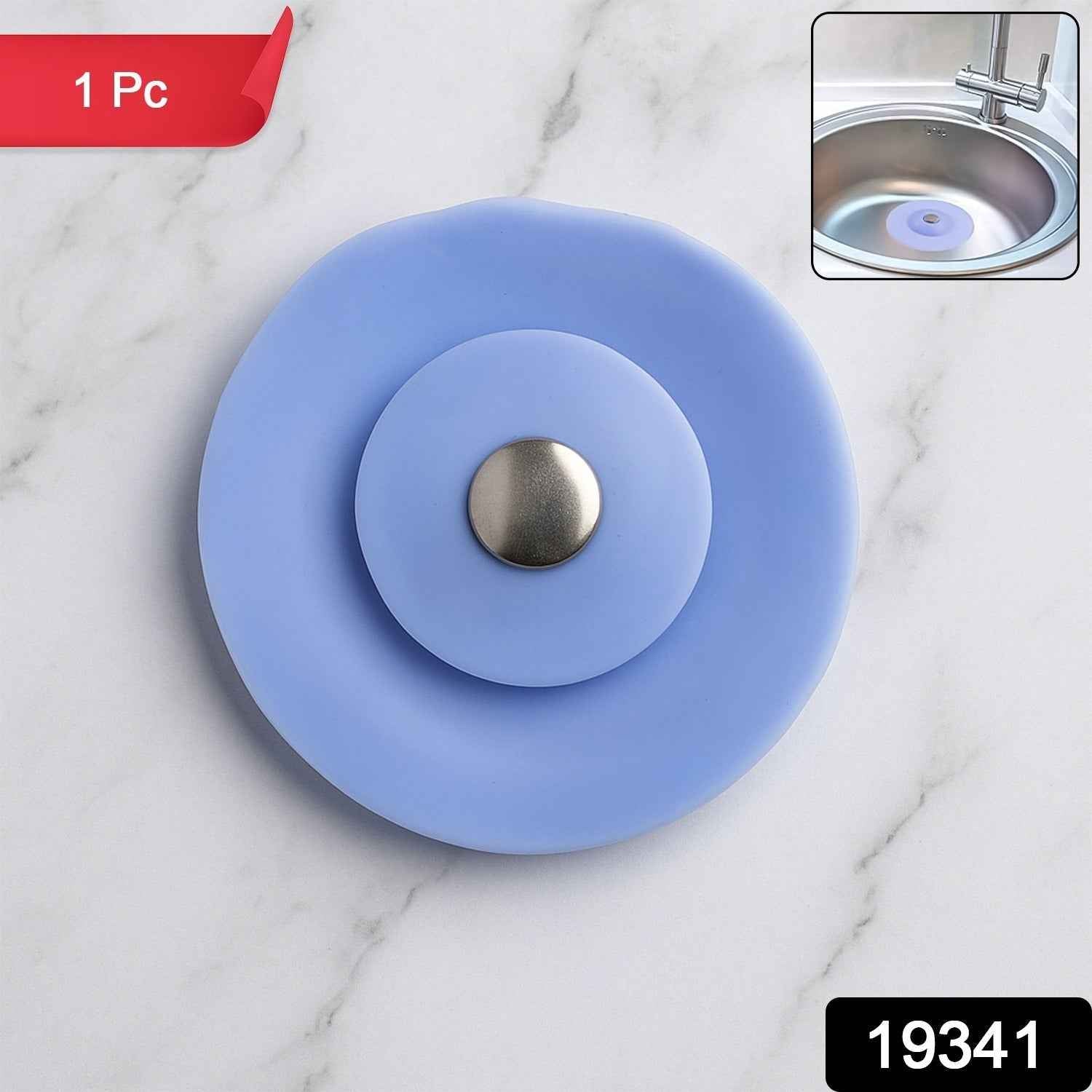 Silicone Sink Strainer & Stopper – Durable 2-in-1 Kitchen Protection