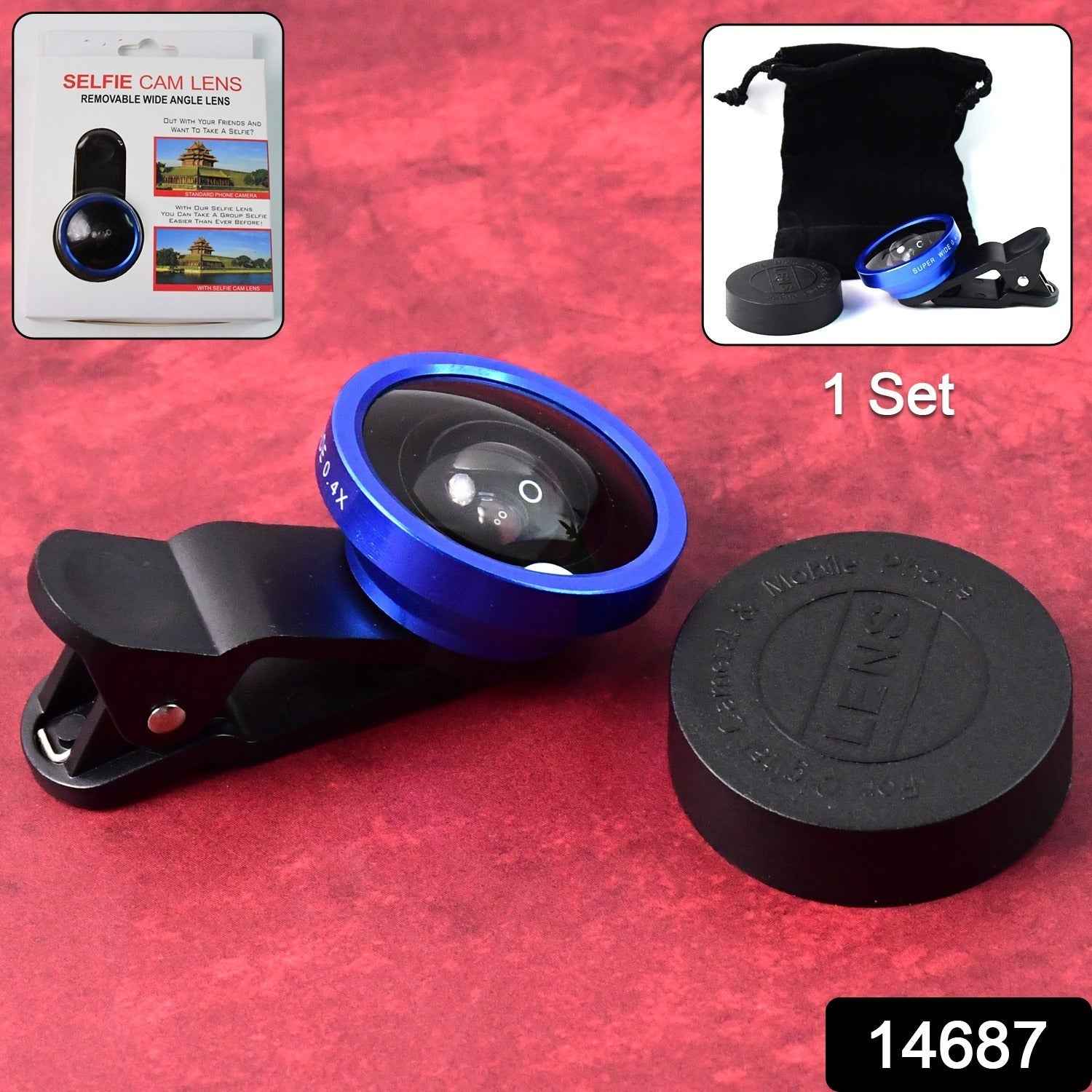 Wide-Angle Selfie Lens – Universal Clip for Stunning Mobile Photos