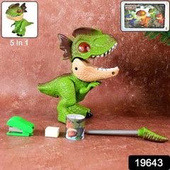 Dinosaur Stationery Gift Set – Fun 5-in-1 Kids School Kit