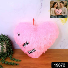 Heart Shape Plush Cushion – Soft & Romantic Love Pillow