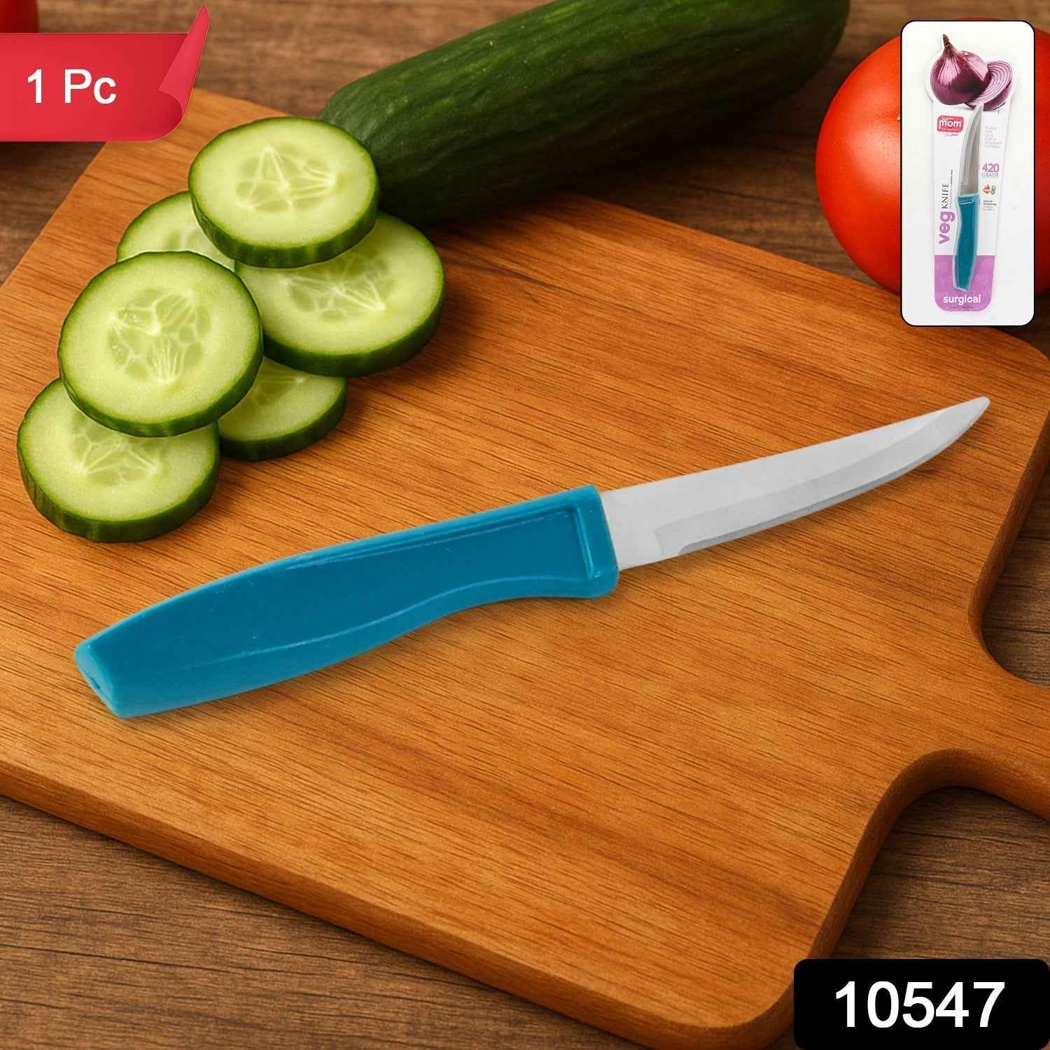 Vegetable Knife – Sharp Stainless Steel Blade with Ergonomic Grip