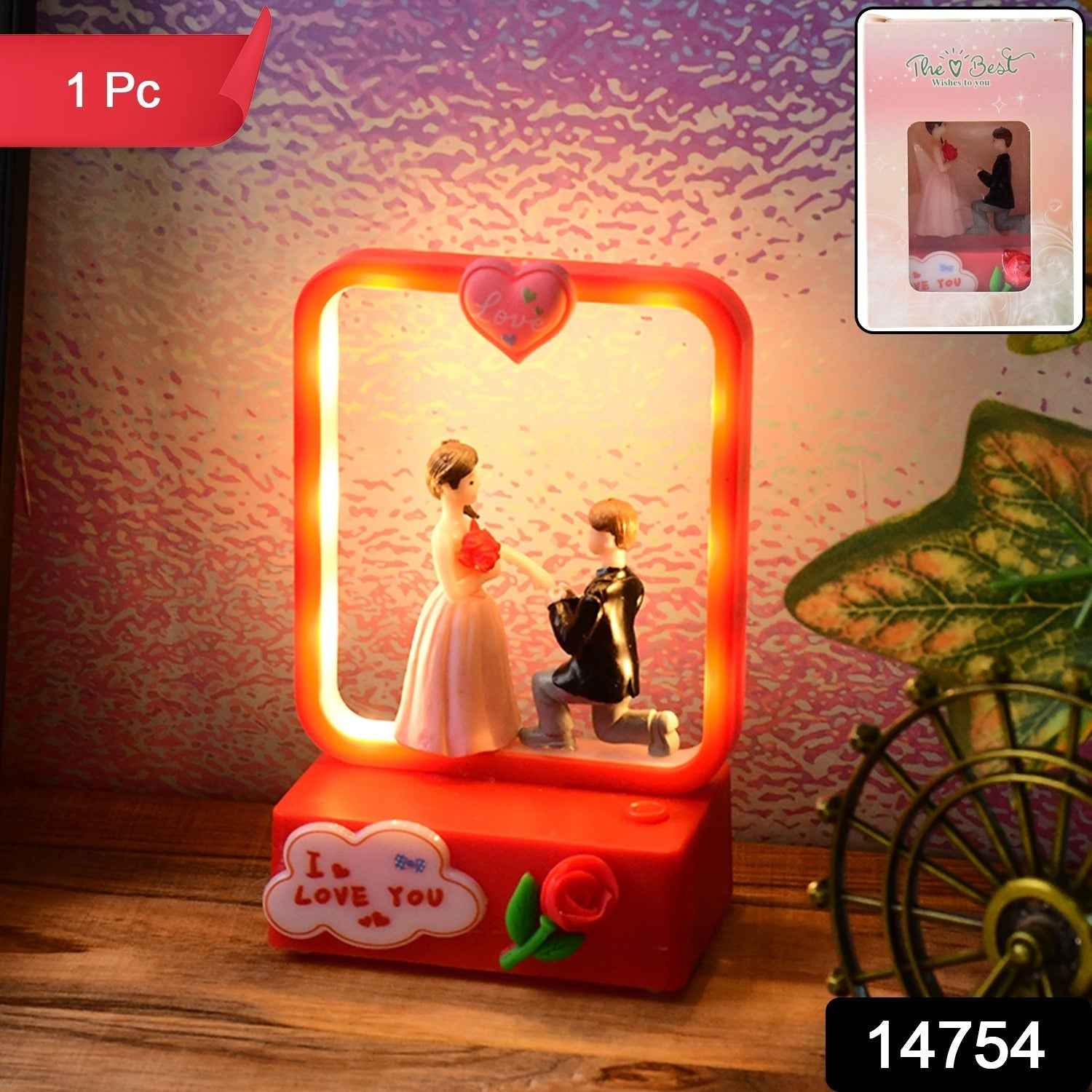 Romantic LED Love Couple Night Lamp – Warm Ambient Glow