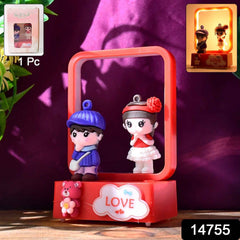 Love Couple LED Figurine Light – Romantic Decorative Lamp