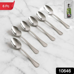 Stainless Steel Dining Spoons – Durable & Ergonomic 6-Piece Set