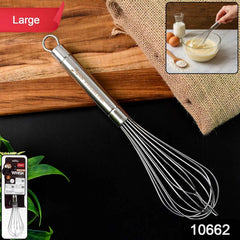 Stainless Steel Large Hand Whisk – Durable & Easy Mixing Tool