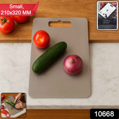 Stainless Steel Multipurpose Cutting Board – Compact 210x320mm