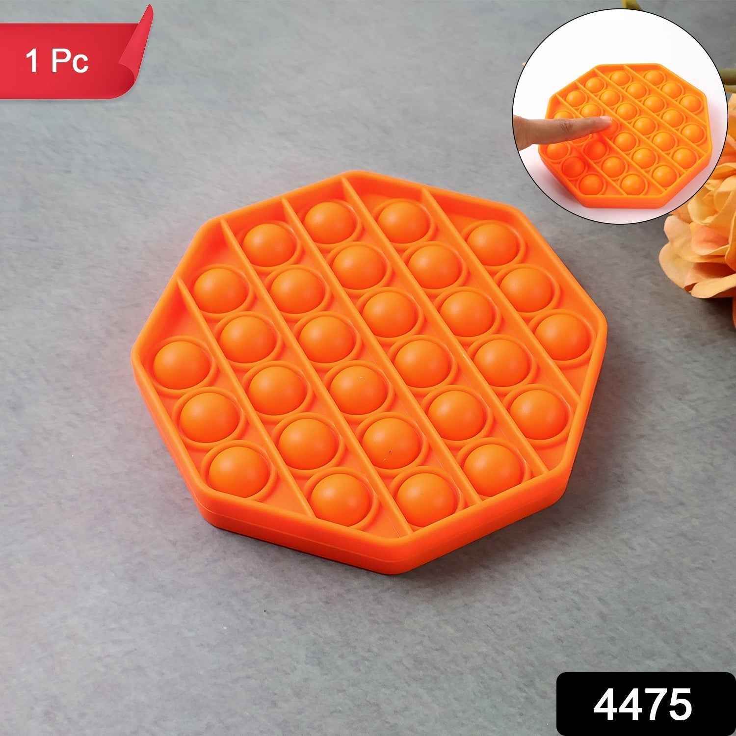 Hexagon Silicone Pop It Fidget Toy Ð Stress Relief & Focus