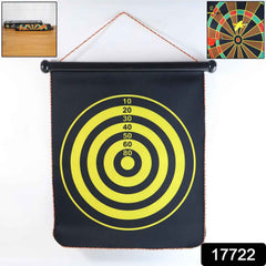 Roll-Up Dartboard Game – Portable Double-Sided Target Mat