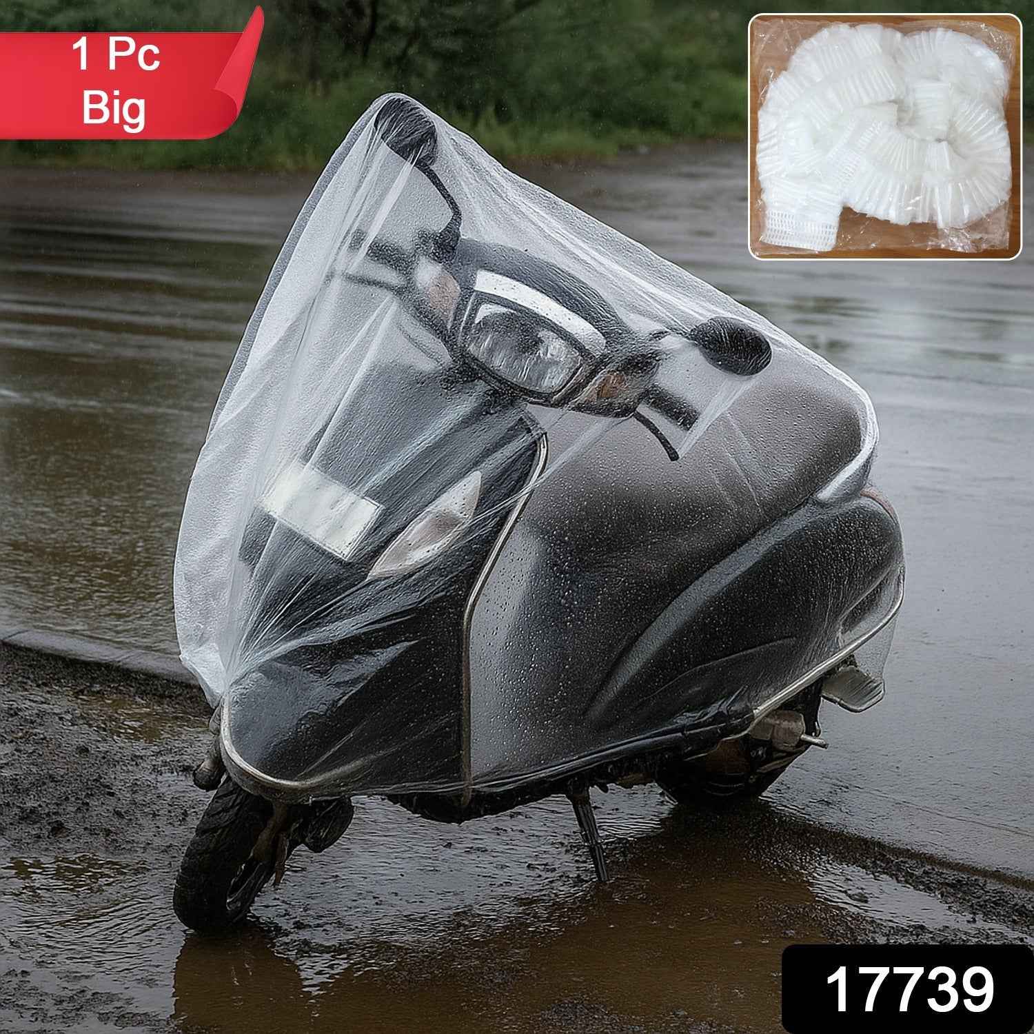Plastic Activa Cover – Big Size Waterproof Dustproof 240 cm