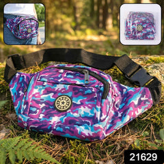 Camouflage Waist Bag – Adjustable Belt for Travel Sports