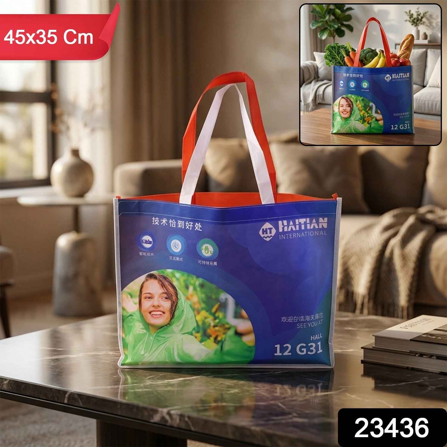 Large Multipurpose Carry Hand Bag Ð Spacious Durable Design for Daily Use
