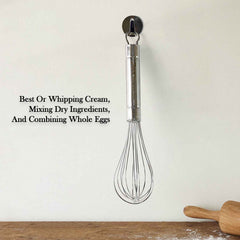 Stainless Steel Small Hand Whisk – Durable & Compact Kitchen Tool