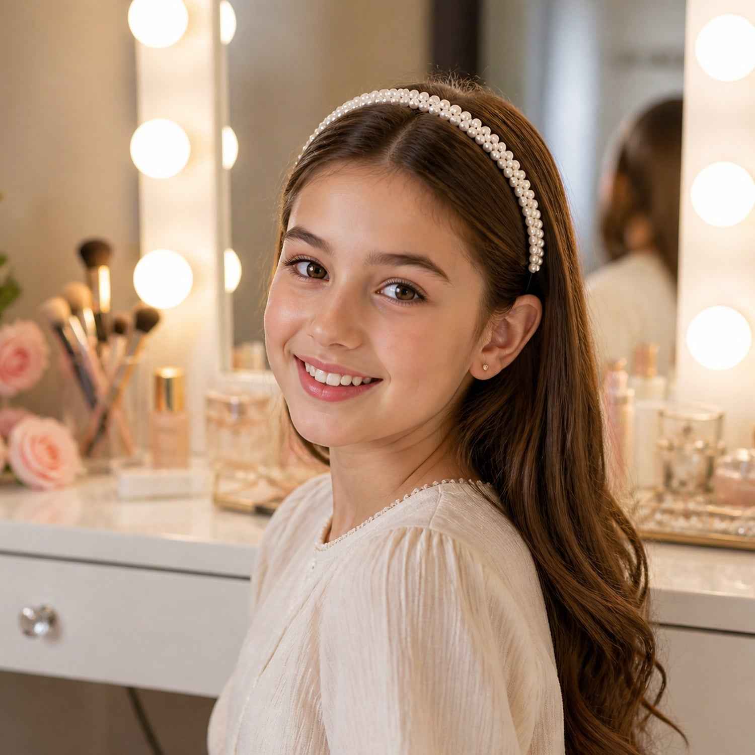 Lightweight Pearl Hairband Ð Elegant & Comfortable for Women