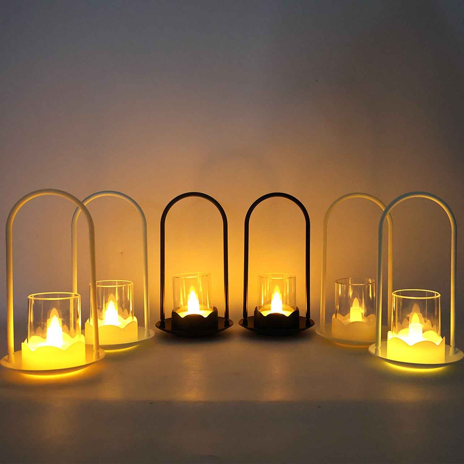 Flameless LED Candles – Elegant Wind Light Style Set of 6