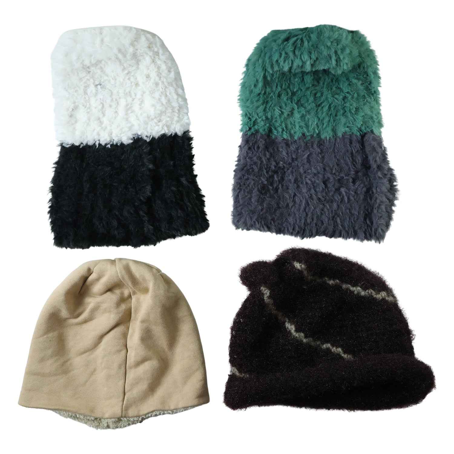 Winter Woolen Beanie Cap – Soft & Warm Fleece Lined Knit Hat