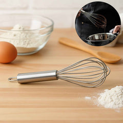 Stainless Steel Balloon Whisk – 20cm Durable Mixing Tool