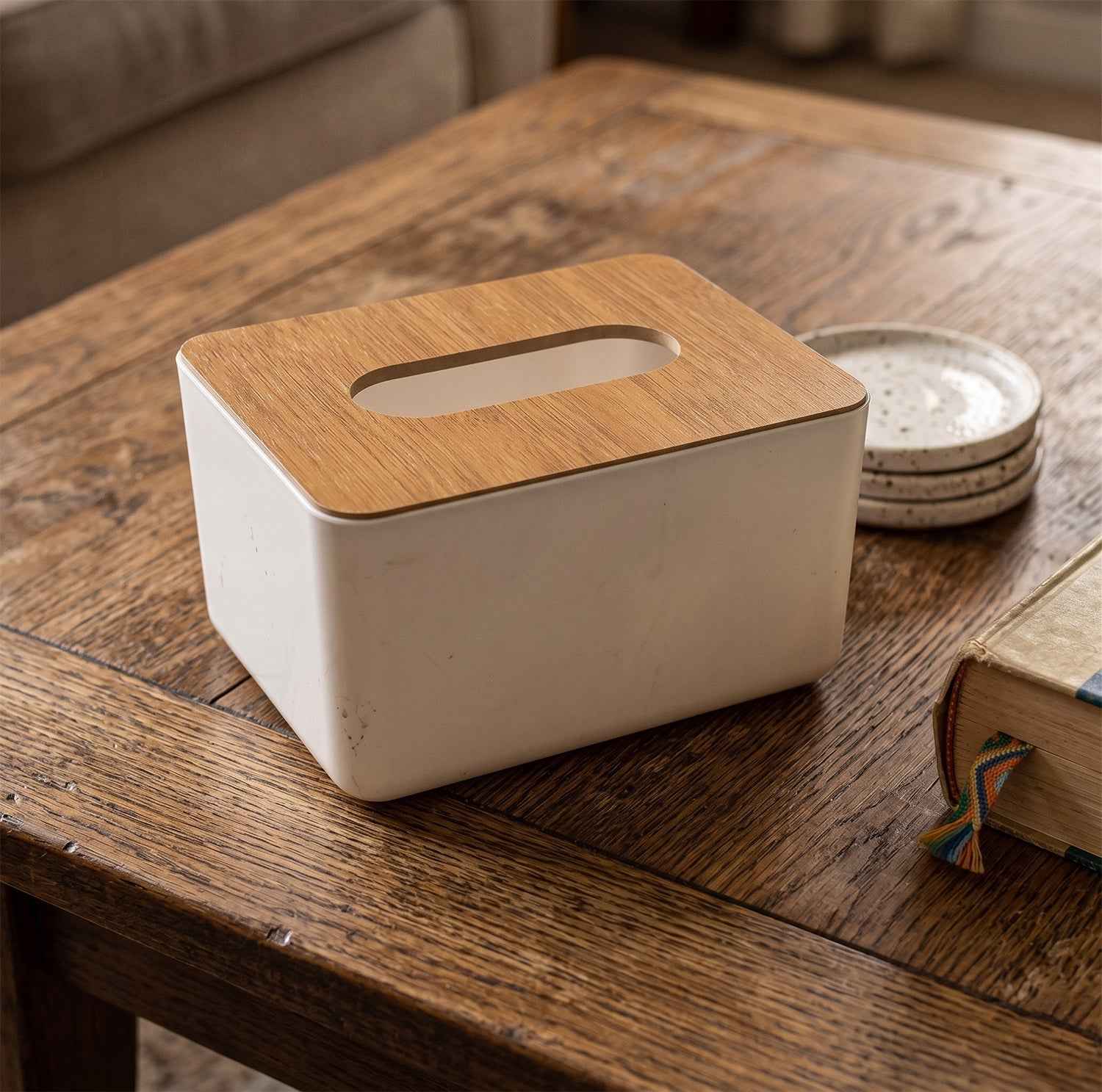 Bamboo Tissue Box – Eco-Friendly Paper Dispenser | Papezo