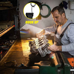 Rechargeable LED Work Light – Compact with Adjustable Arm & Magnetic Base
