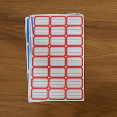 Writable Label Stickers – 5 Sheets for Home & Office Organization