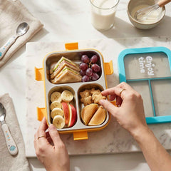 Airtight 3 Compartment Stainless Steel Lunch Box Ð Food Organiser