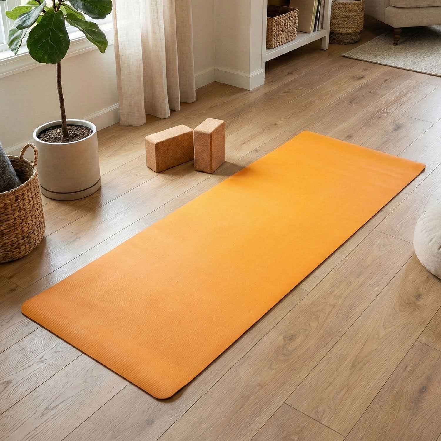 Non-Slip Yoga Mat – Premium Grip & Comfort for Home Workouts