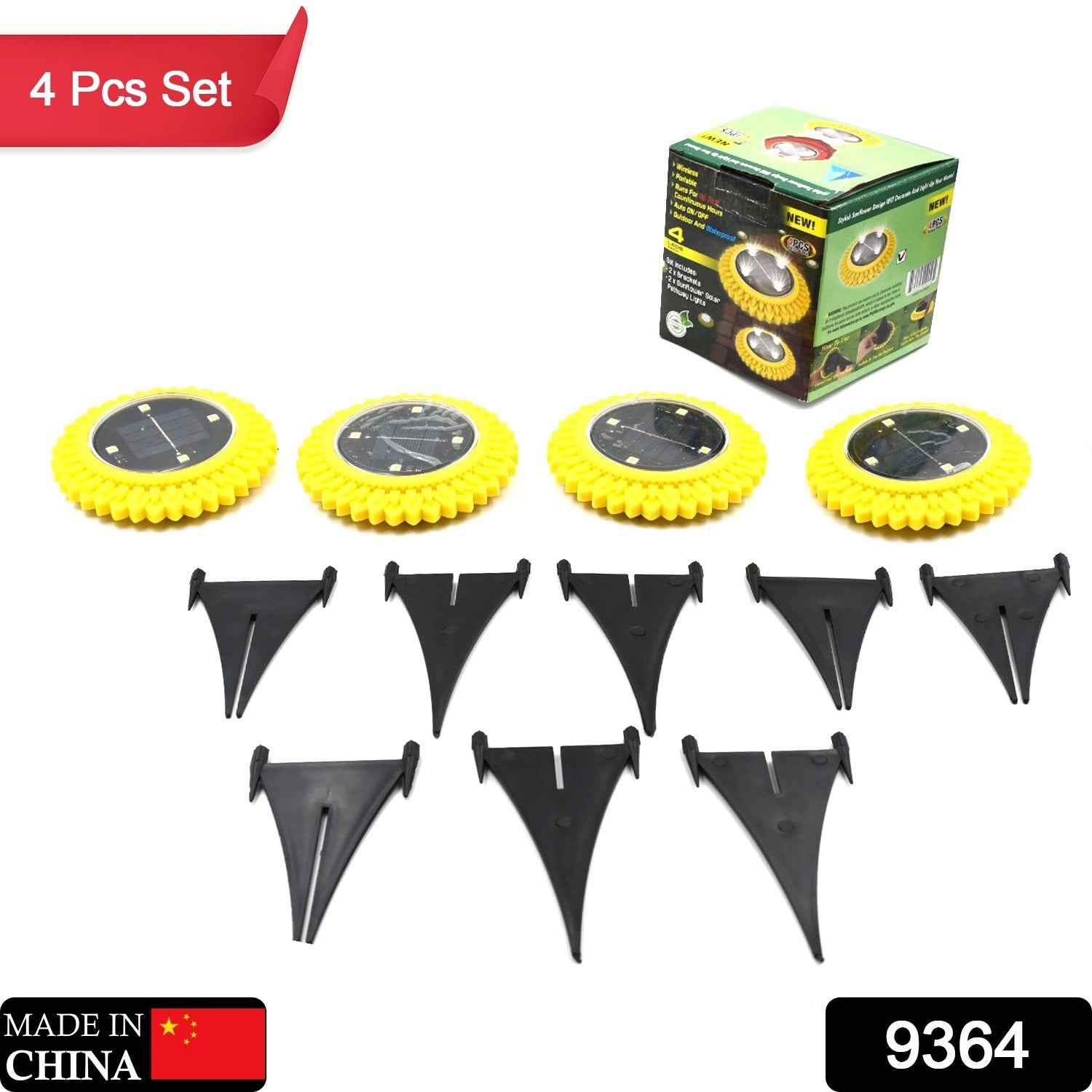 Solar Ground Lights Ð Waterproof LED Pathway Illumination