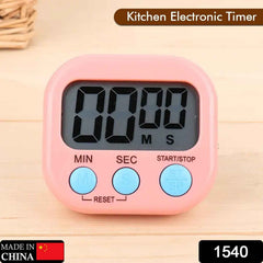 Digital Kitchen Timer – Clear Display & Stopwatch | VoltDesk