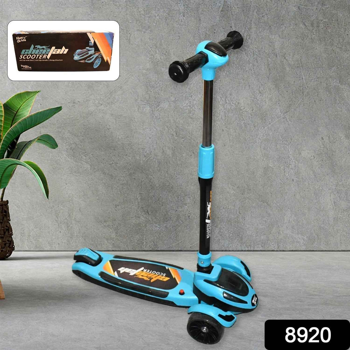 Kick Scooter for Kids 2-12 Years – Foldable & Lightweight with Big Wheels
