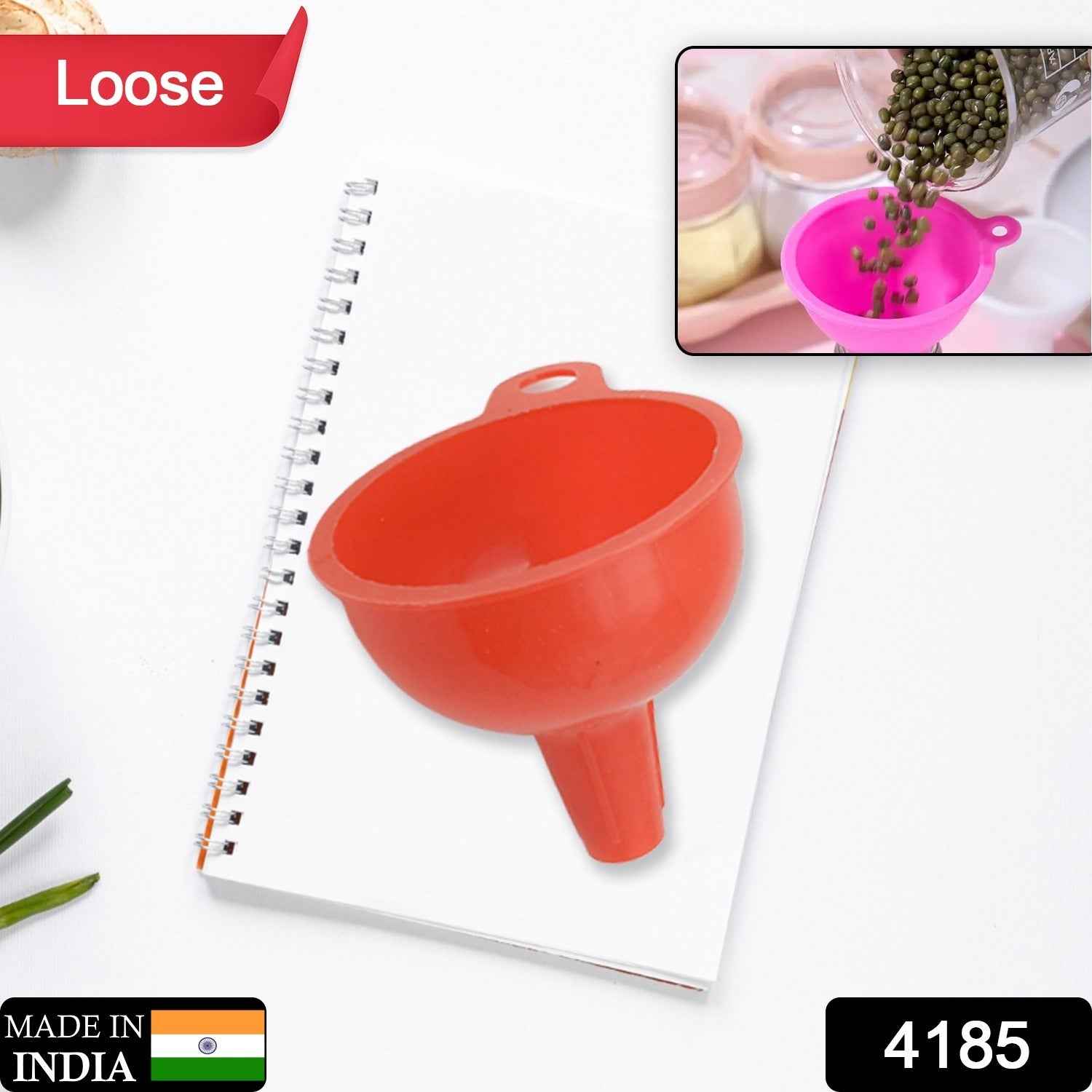 Silicone Funnel – Food-Grade, Easy Pouring for Kitchen | Tidy Table