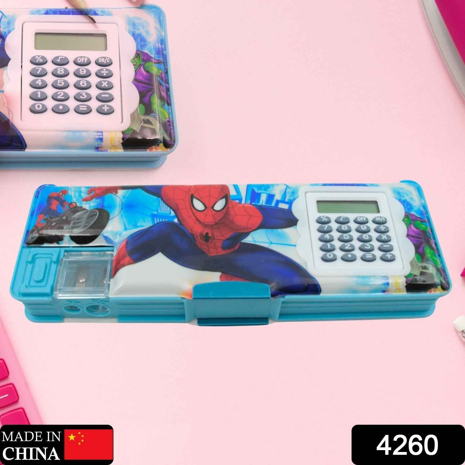 Kids Geometry Box – Multifunction Calculator & Sharpener | Writezo