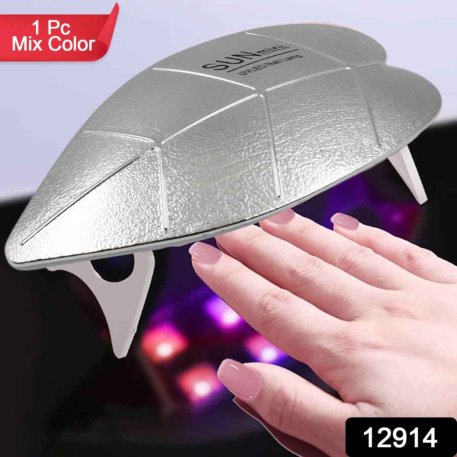 Mini UV LED Nail Lamp – Portable Gel Polish Curing | AuriGlam