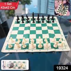 Portable Chess Set – Big, Foldable, Travel-Friendly Vinyl Board