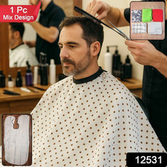 Hair Cutting Cape – Waterproof, Adjustable Neck for Full Coverage
