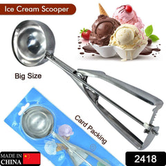 Ice Cream Scoop – Trigger Release Stainless Steel | Indo Glow