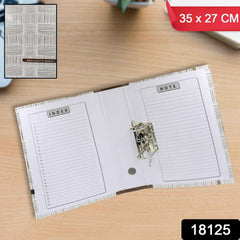 Lever Arch File Organizer – A4 Document Storage |