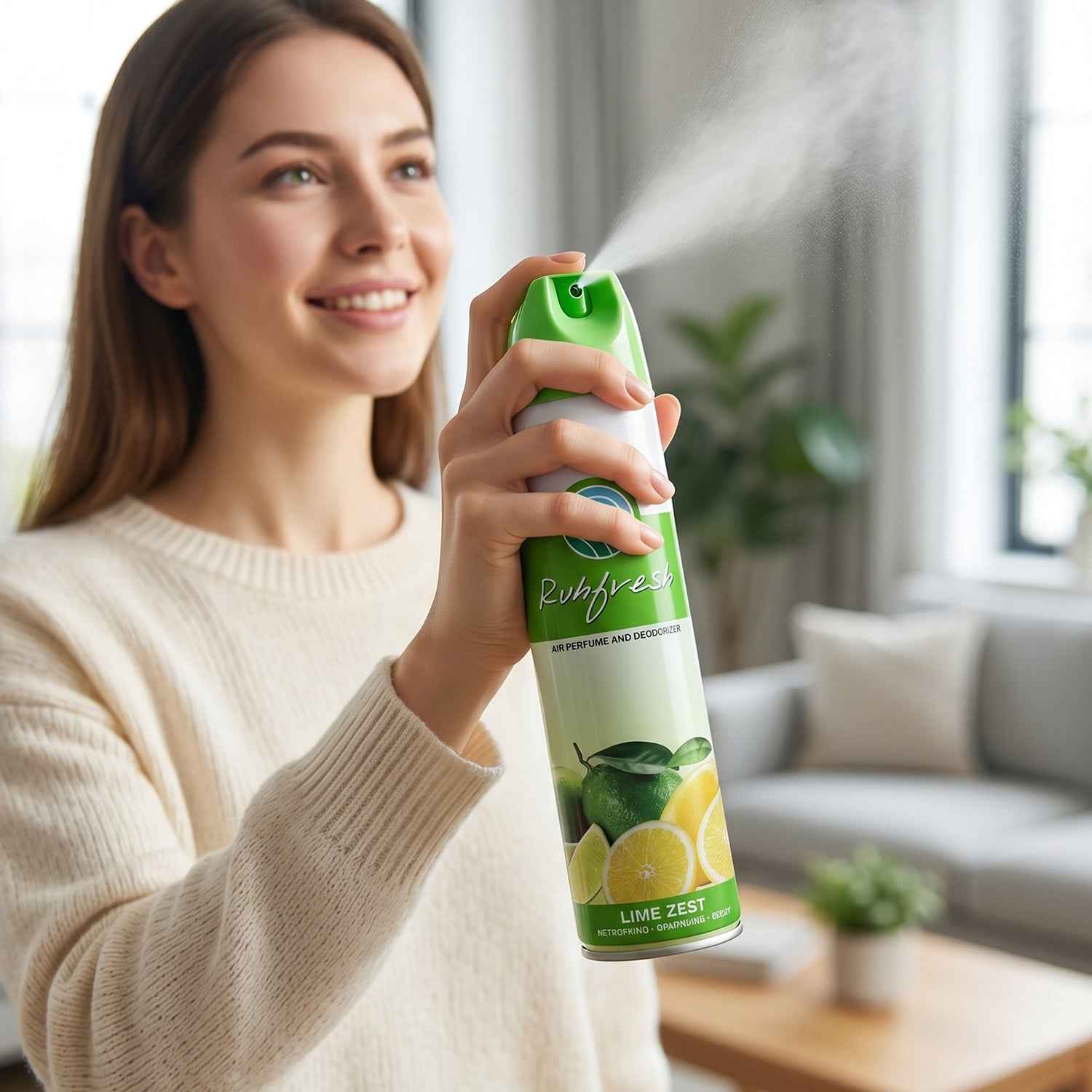 Air Freshener Spray Ð Refreshing Citrus Effect for Every Space
