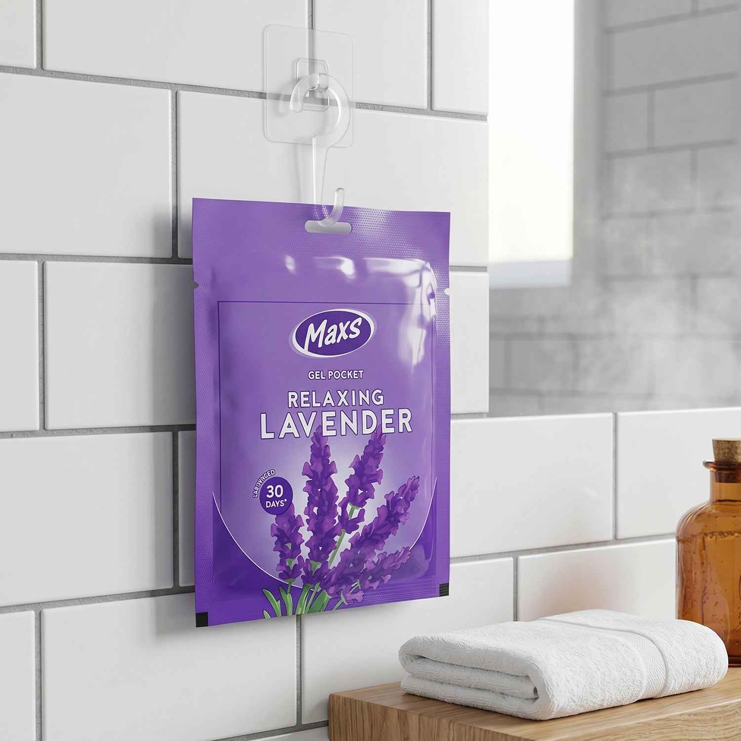 Lavender Gel Air Freshener Ð Long-Lasting Room & Car Fragrance