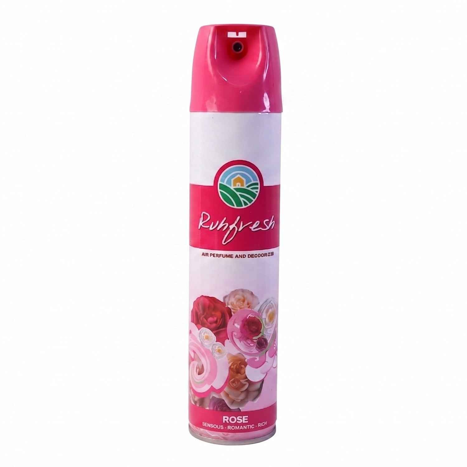 Rose Air Freshener Spray Ð Long Lasting Floral Scent in 220 ML