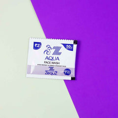 Aqua Face Wash Sachet – Instant Fresh Glow & Oil Control