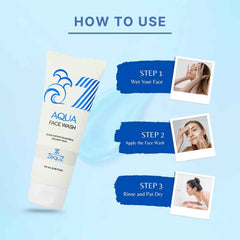 Aqua Face Wash – Hydrating 100ml Daily Cleanser