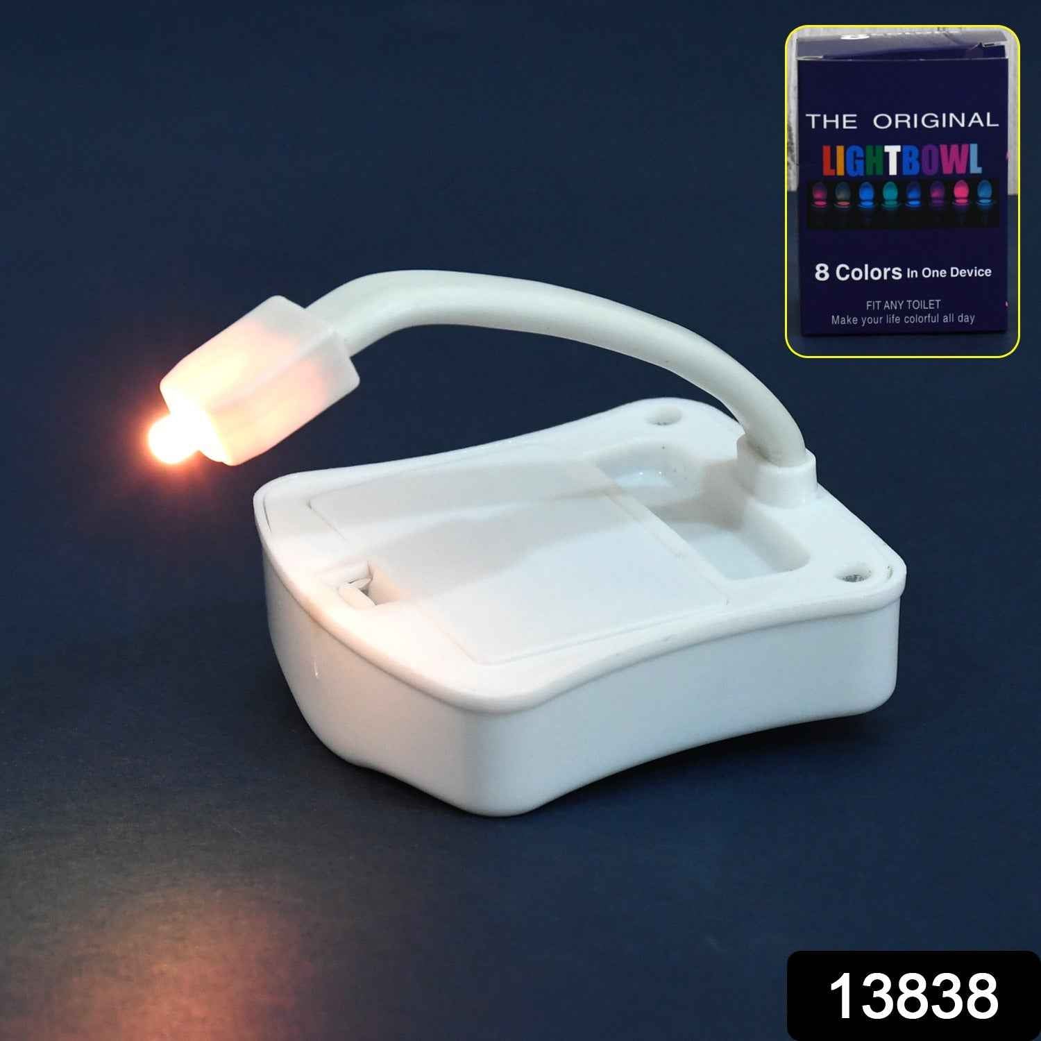 LED Toilet Bowl Light – Motion Sensor, 8 Colours | Indo Glow