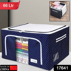 Foldable Clothes Organizer Ð Steel Frame Storage Bag | Organivo